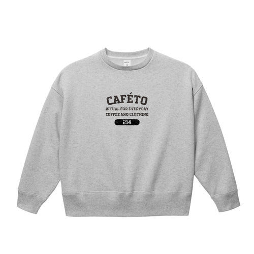 CAFÉTO SWEAT SHIRT No1　 ash image