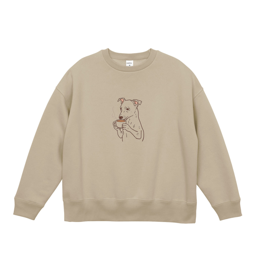 CAFÉTO SWEAT SHIRT NO2 sand-beige image