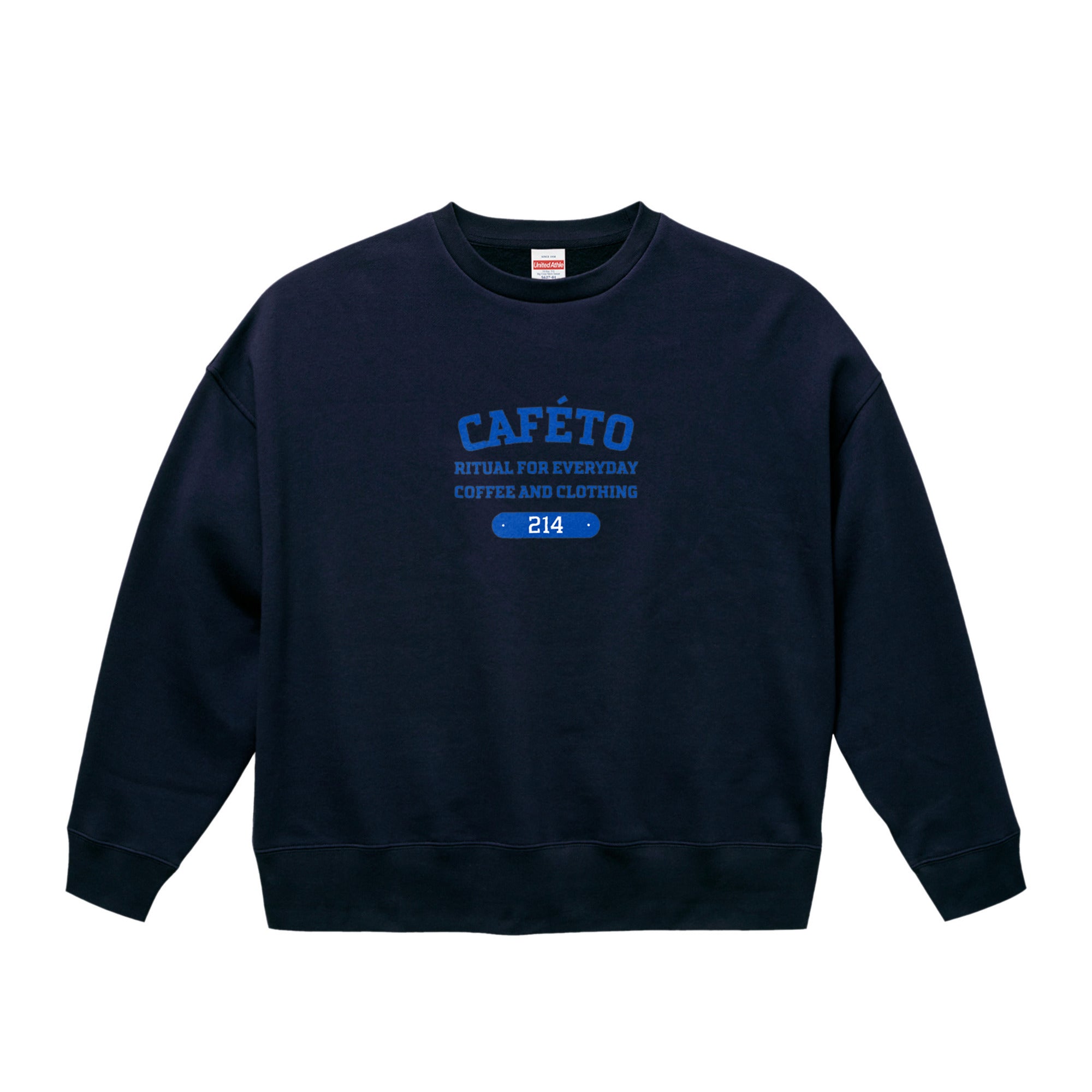 CAFÉTO SWEAT SHIRT NO3 navy image