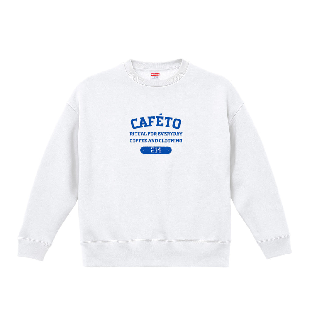 CAFÉTO SWEAT SHIRT NO3 white image