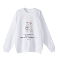 CAFÉTO SWEAT SHIRT NO4 white image
