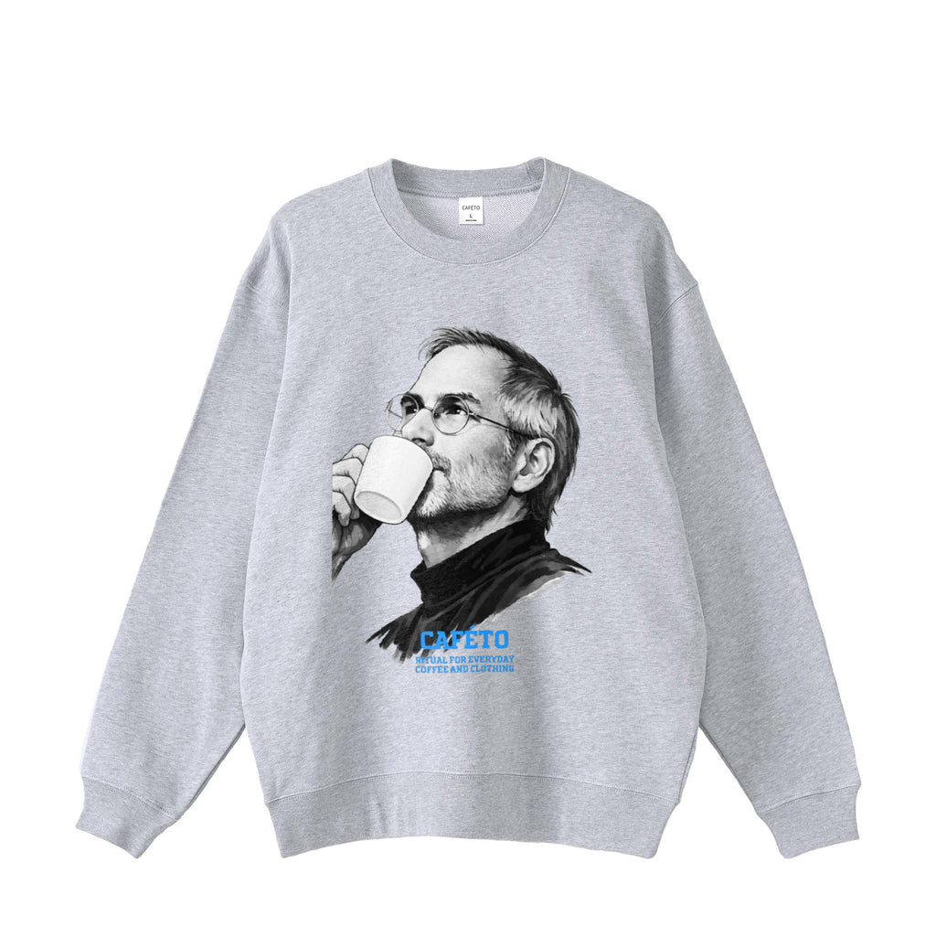 CAFÉTO SWEAT SHIRT NO5 gray image