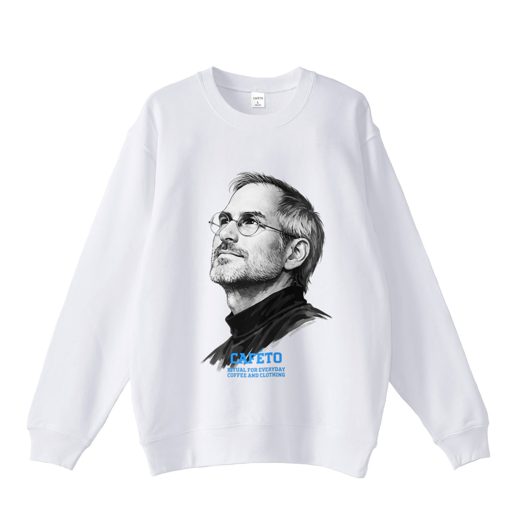 CAFÉTO SWEAT SHIRT NO6 white image