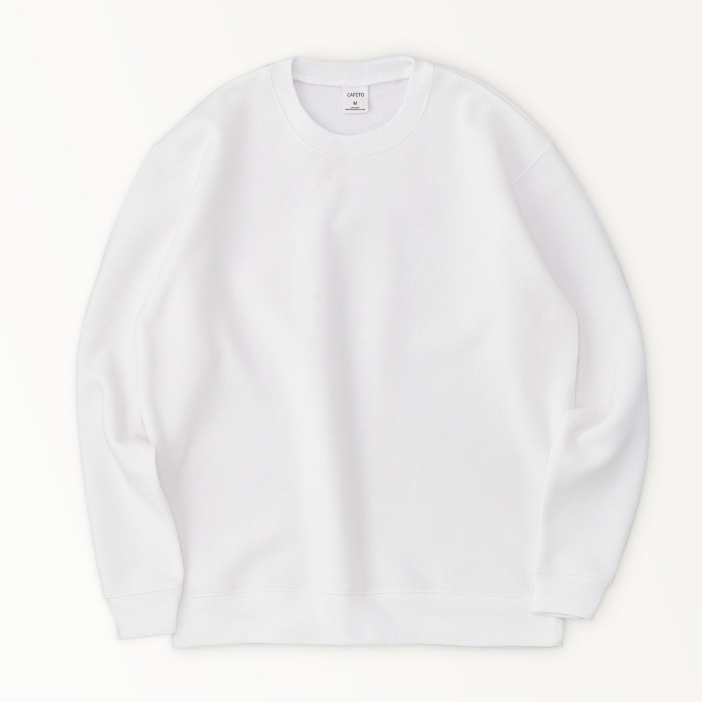 CAFÉTO SWEAT SHIRT NO3 white image